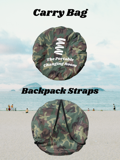Die tragbare Umkleidekabine - Camo