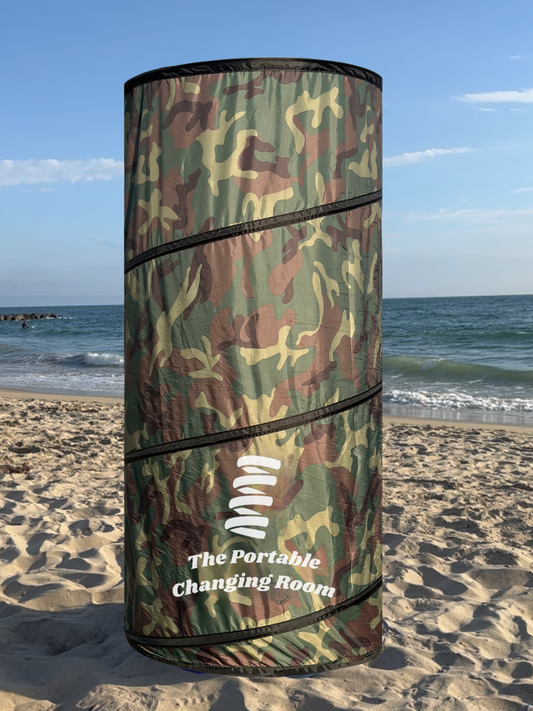 Die tragbare Umkleidekabine - Camo